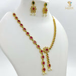 Load image into Gallery viewer, Elegant CZ Necklace Set 1231121
