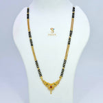 Load image into Gallery viewer, CZ Black Beads Mangalsutra 1231031