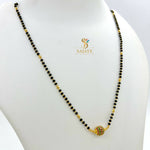 Load image into Gallery viewer, CZ Black Beads Mangalsutra 1231170