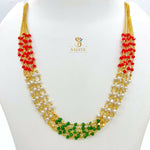 Load image into Gallery viewer, Tri-Colour Beads Mala Necklace 1231167