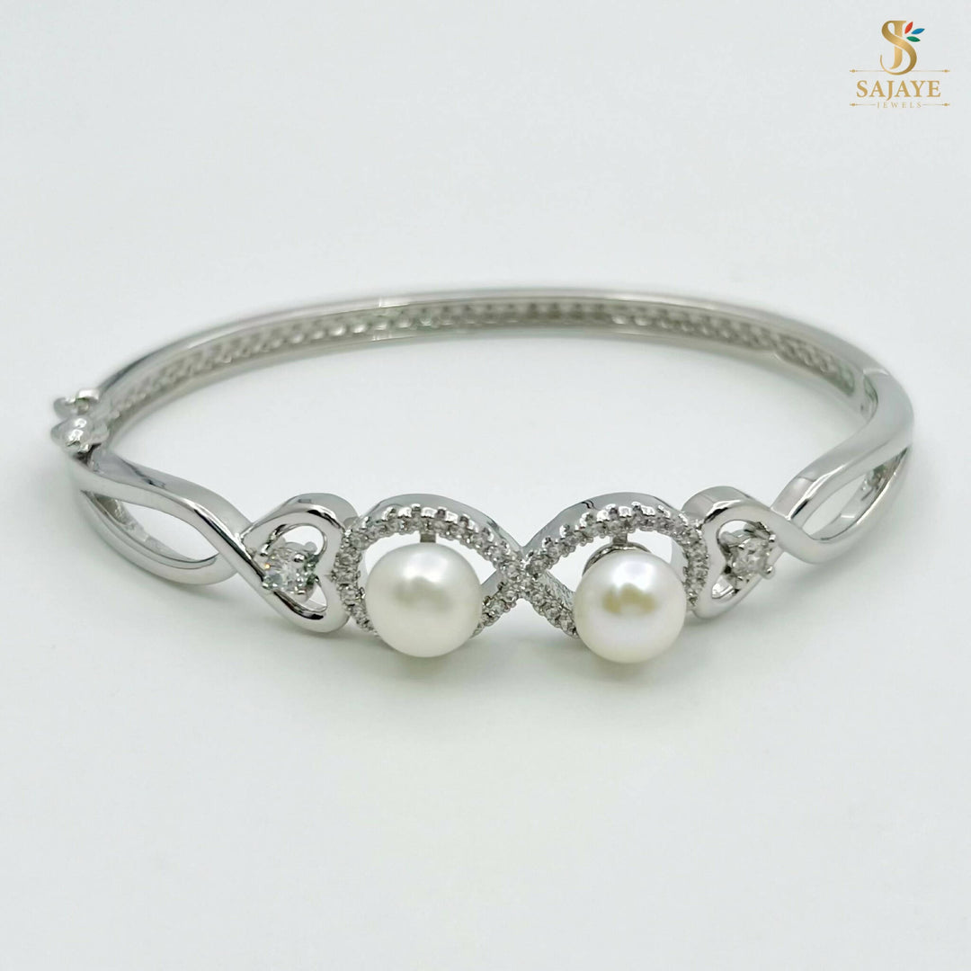 CZ Pearl Bracelet 1231236