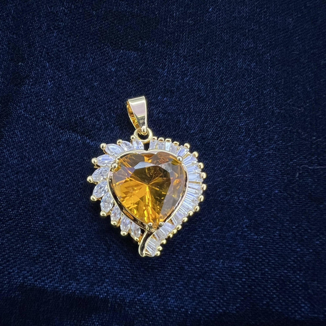 Zircon Pendant 1231024 - Sajaye jewels