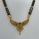 Load image into Gallery viewer, CZ Black Beads Mangalsutra 1231029