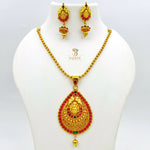Load image into Gallery viewer, Traditional Lakshmi Pendant Chain 1231224