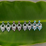 Load image into Gallery viewer, CZ Stone Chandbali Earrings 1230011 - Sajaye jewels