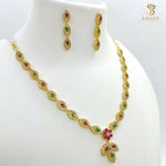 Load image into Gallery viewer, CZ Necklace Set 1231119