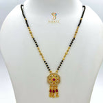 Load image into Gallery viewer, CZ Black Beads Mangalsutra 1231149