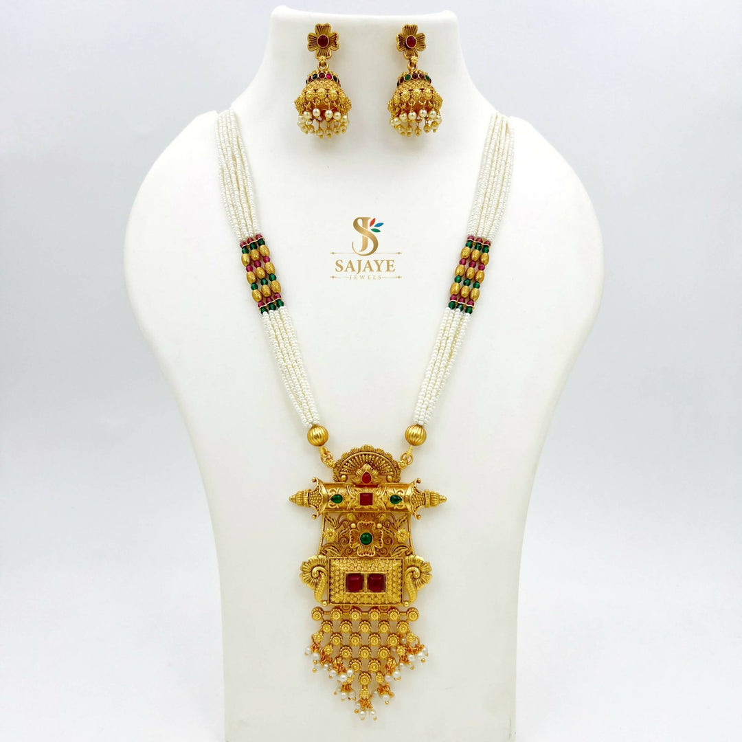 Traditional Pearls Long Necklace 1231190