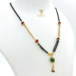 Load image into Gallery viewer, Ruby Emerald Beads Mangalsutra 1231148
