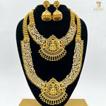 Load image into Gallery viewer, Guttapoosalu Bridal Necklace Set 1231200